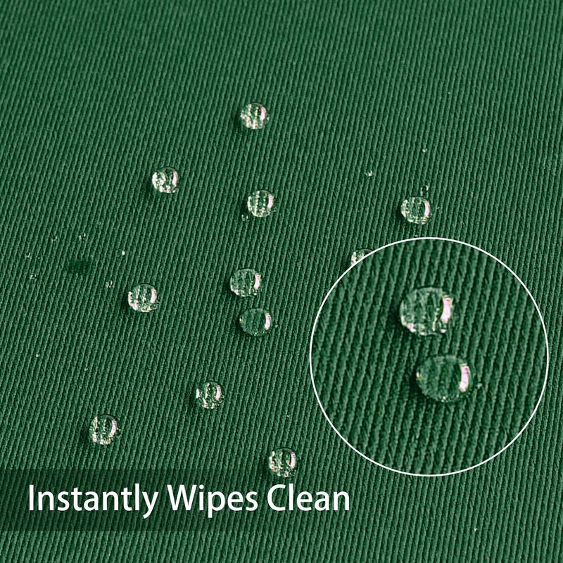 Obstal 210GSM Rectangle Green Table Cloth, Christmas Decorations Waterproof Tablecloth, Table Cover Protector for Holiday Party Use (Blackish Green,60 x 120 Inch) - Image 3
